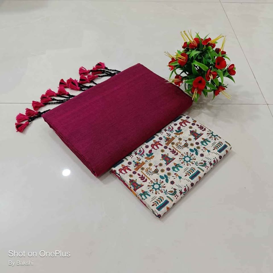 Khadi cotten Sarees available