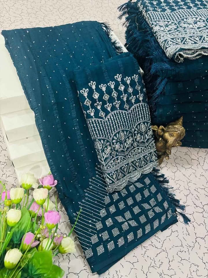 Georgette saree for sale