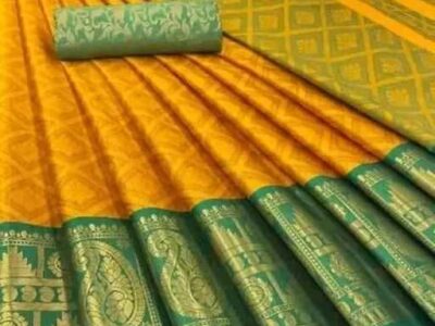 Kashvi Fashionable Cotton Silk Sarees