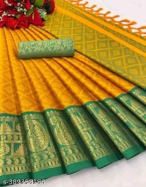 Kashvi Fashionable Cotton Silk Sarees