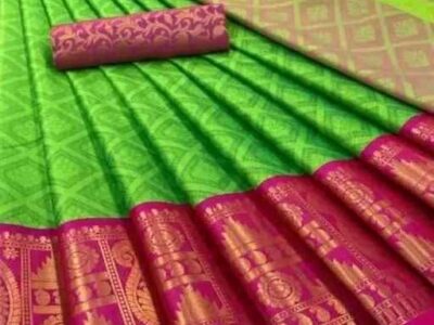Kashvi Fashionable Cotton Silk Sarees