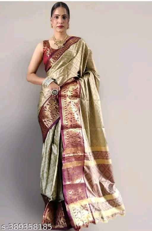 Kashvi Fashionable Cotton Silk Sarees