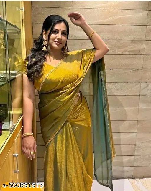 Banita Voguish Twill Net Sarees