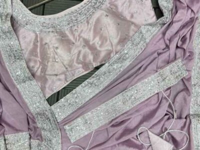 Heavy chinon lehenga