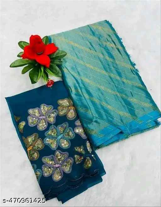 Ready To Wear Brasso Silk Saree