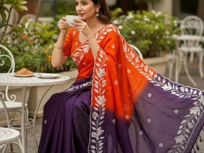 Chinon saree