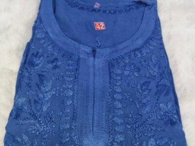 Rayon chikankari kurtis Rs1200/-