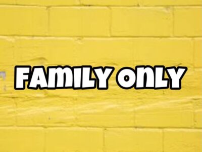 பேமிலி. மட்டும். பேச்சுலர் கிடையாது