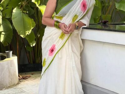 Gorgeous Linen sarees