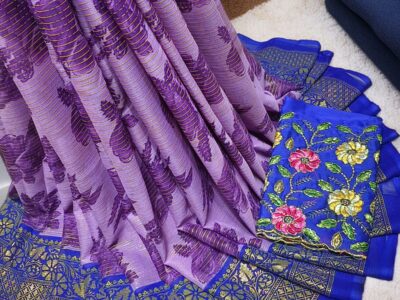 Hanvi work saree for sale