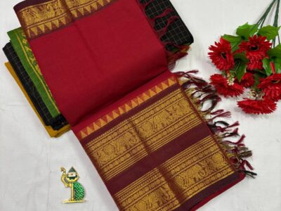 Kanchi cotton saree