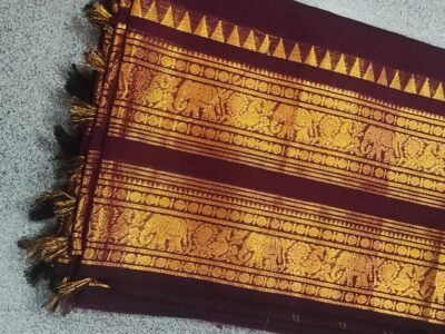 Kanchi cotton saree