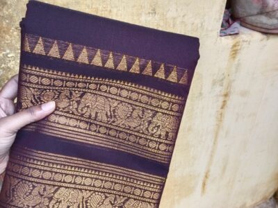 Kanchi cotton saree
